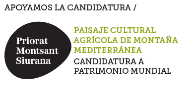 Apoyamos la candidatura del Priorat a Petrimonio de la Humanidad